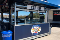 Branded cold beer cart